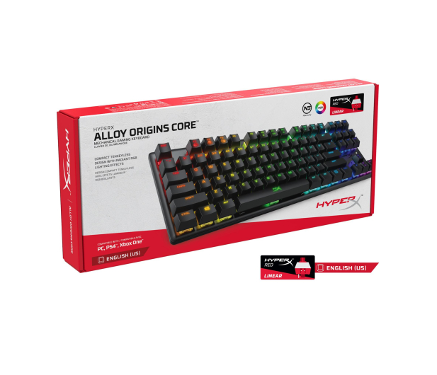 HyperX Alloy Origins Core Red - 535191 - zdjęcie 4